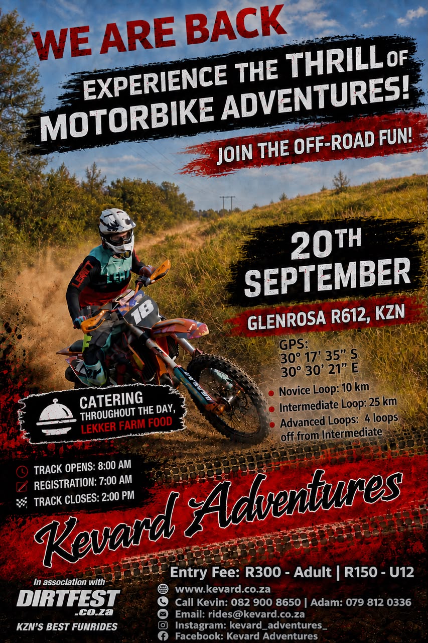 Kevard Adventures | Bike Ride Adventure - 20 September 2026