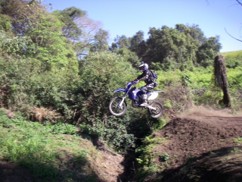 An easy way to cross the Moyeni Stream!