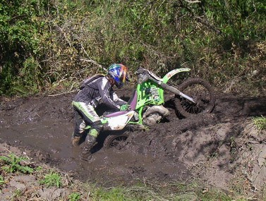 Mud hole had guys in stitches of laughter